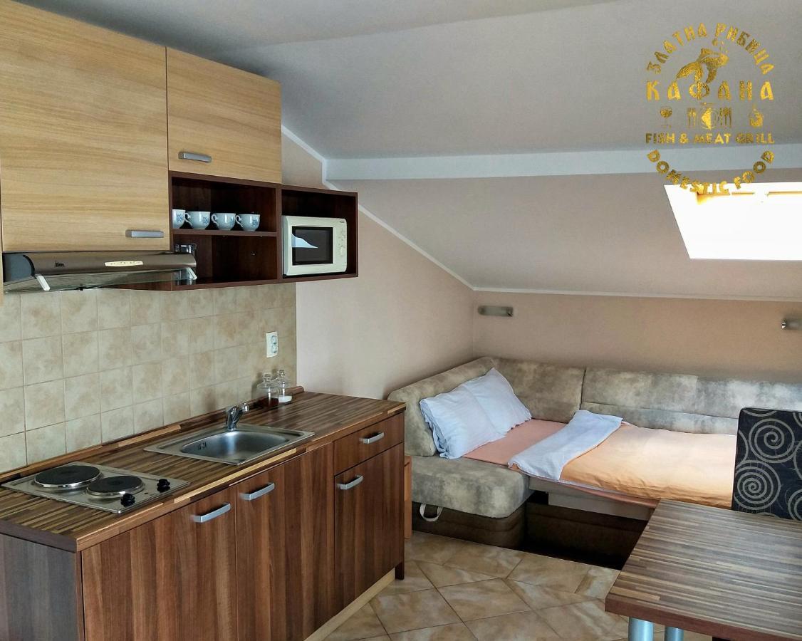Zlatna Ribica Apartment Golubăţ Exterior foto